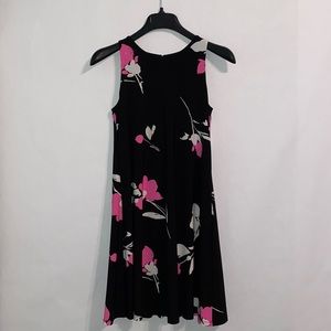 Lauren Ralph Lauren Floral Jersey A-Line Dress